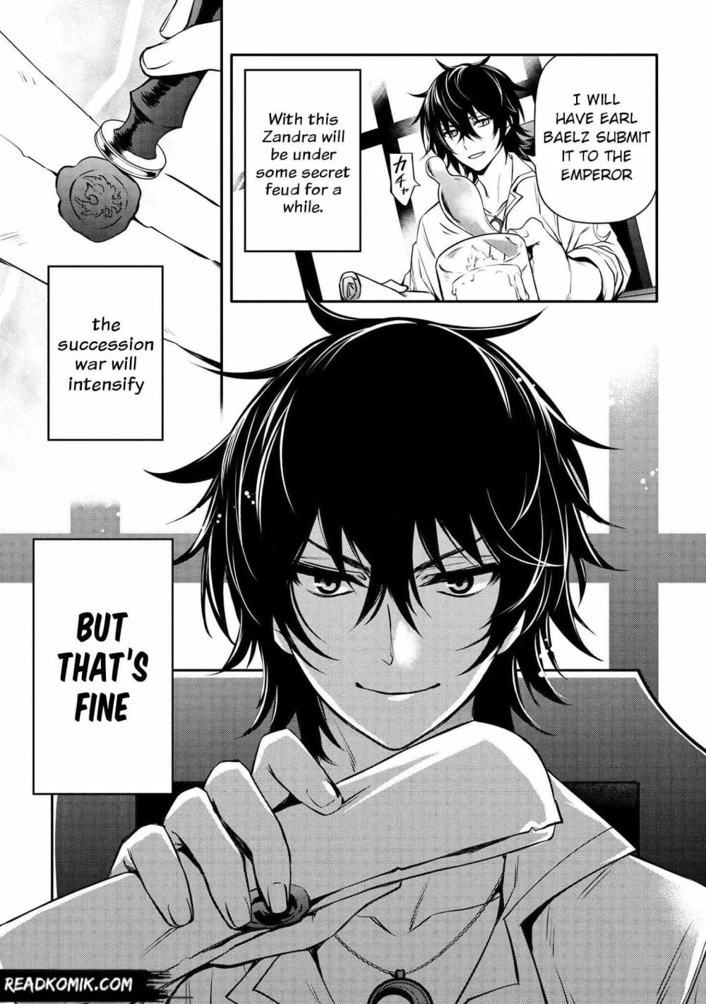 The Insipid Prince's Furtive Grab for The Throne Chapter 19.2 page 12 - 