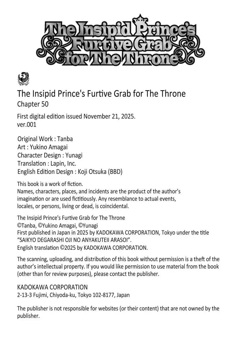 The Insipid Prince's Furtive Grab for The Throne Chapter 50 page 22 - 