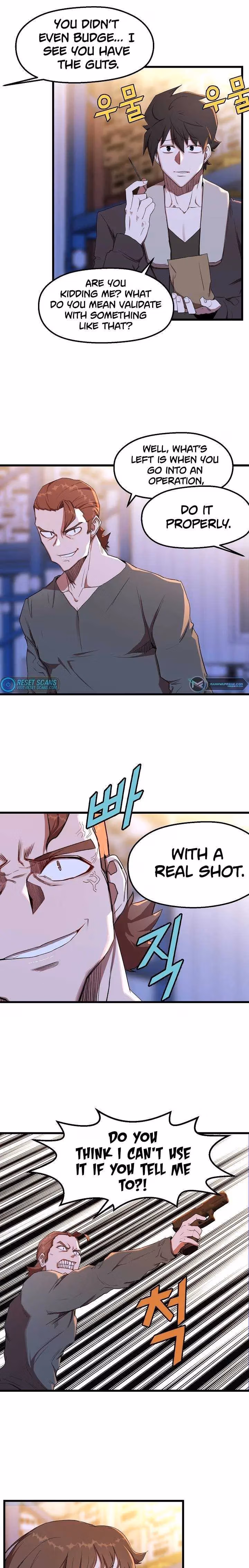 Read The Invincible Deadbeat chapter 12 image 1 on Lezhin