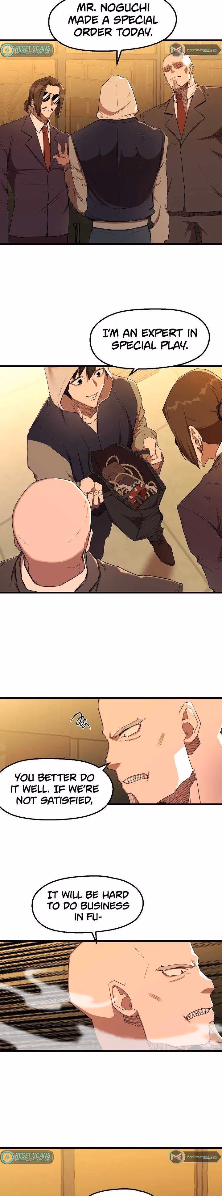 Read The Invincible Deadbeat chapter 12 image 13 on Lezhin