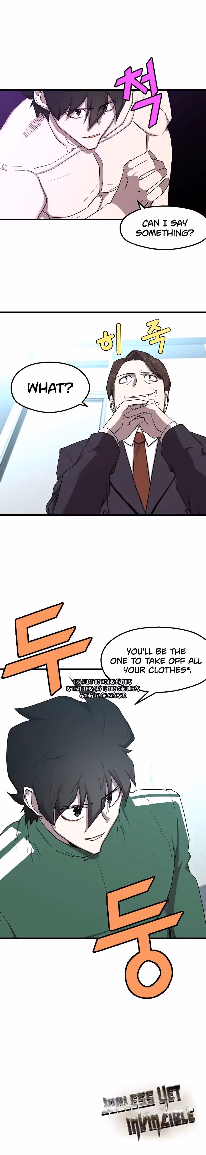 Read The Invincible Deadbeat chapter 7 image 11 on Lezhin