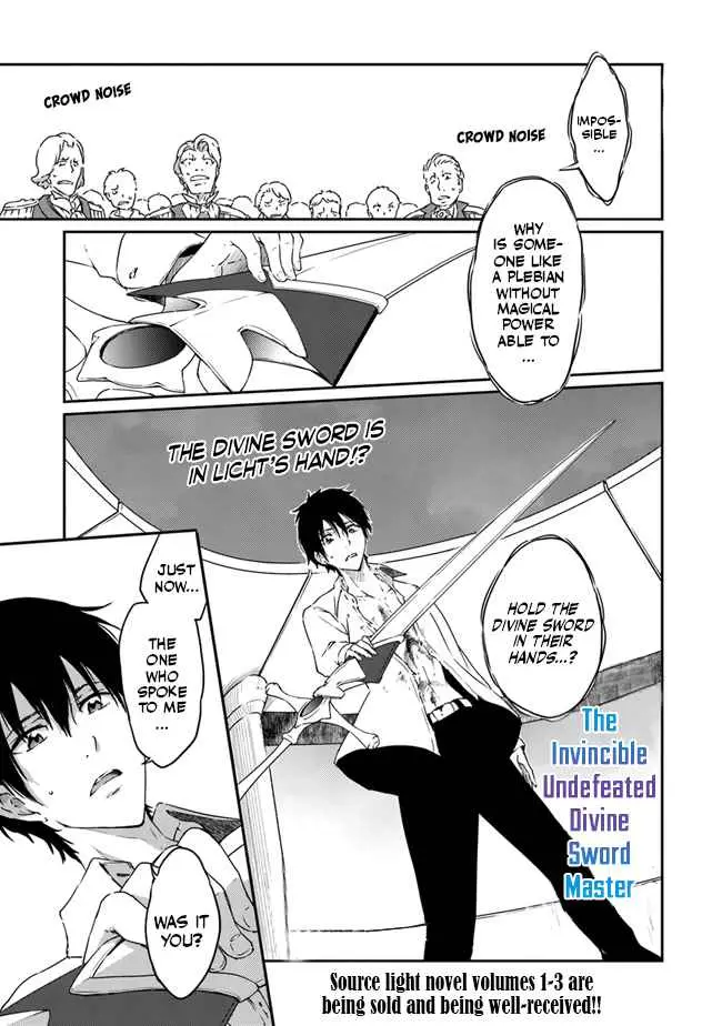 Read The Invincible Undefeated Divine Sword Master chapter 3 image 1 on Lezhin