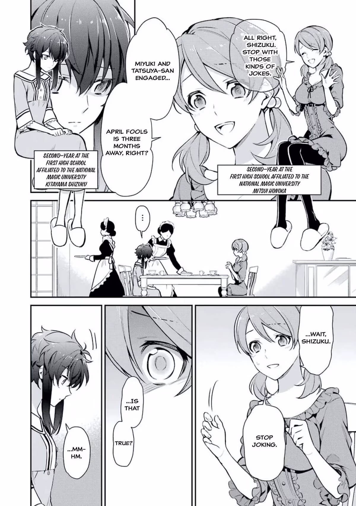 Read The Irregular at Magic High School: Master Clans Summit chapter 1 image 19 on Lezhin