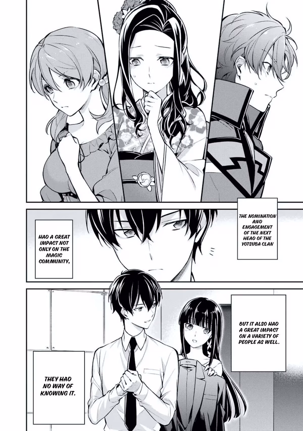 Read The Irregular at Magic High School: Master Clans Summit chapter 1 image 33 on Lezhin