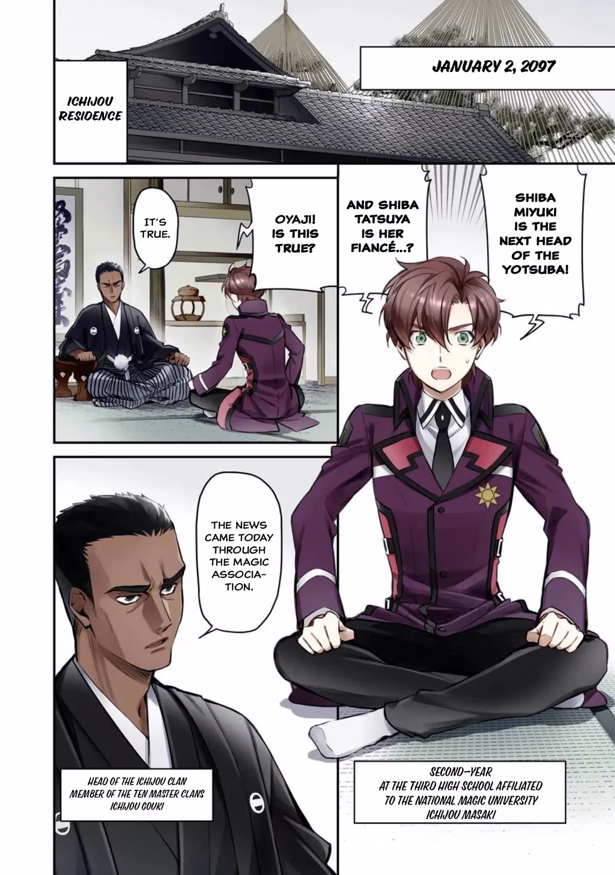Read The Irregular at Magic High School: Master Clans Summit chapter 1 image 7 on Lezhin