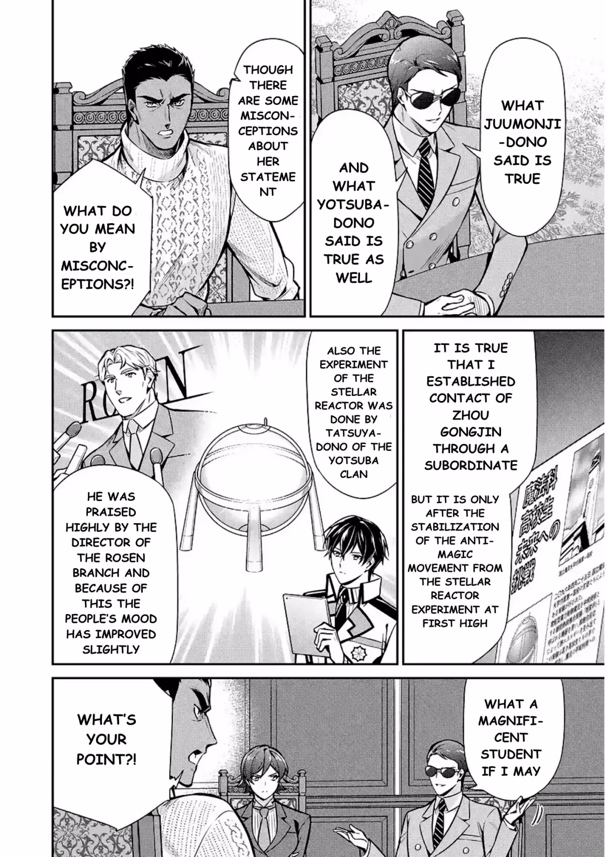 Read The Irregular at Magic High School: Master Clans Summit chapter 11 image 13 on Lezhin