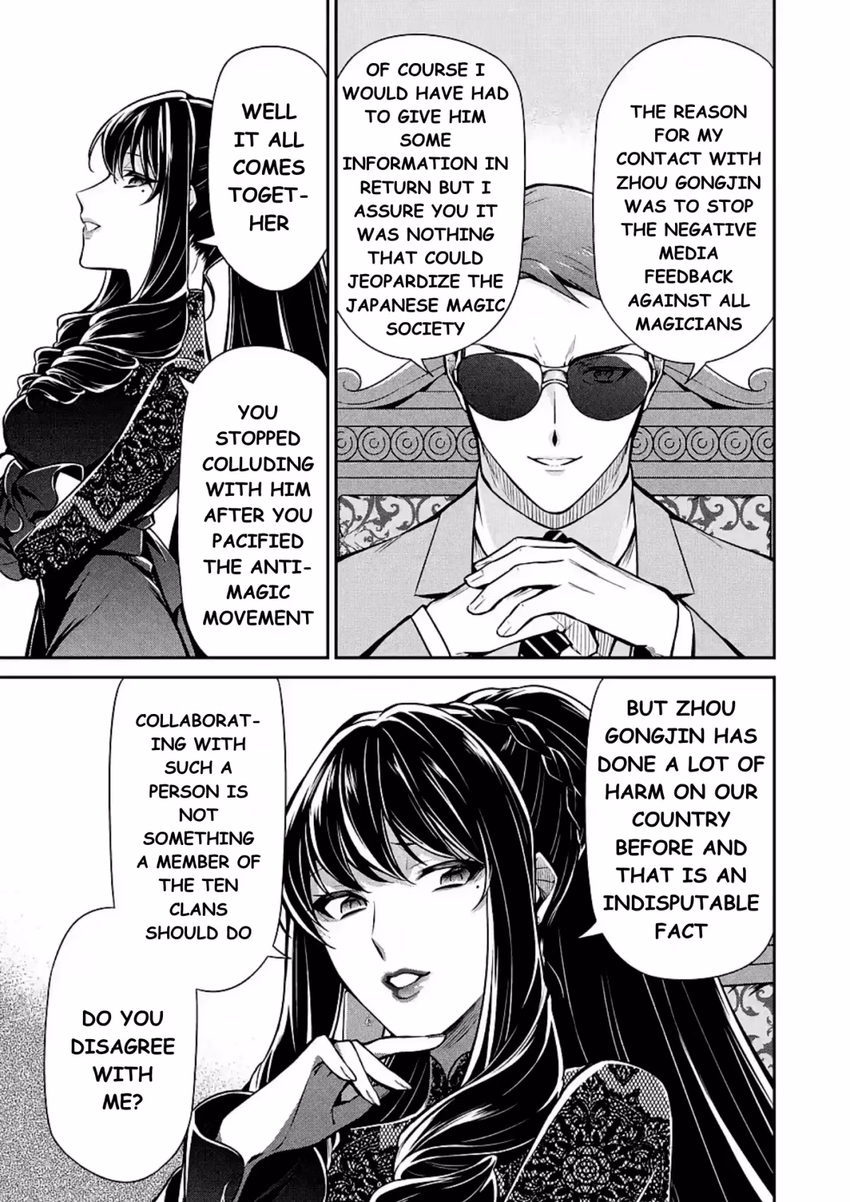 Read The Irregular at Magic High School: Master Clans Summit chapter 11 image 14 on Lezhin