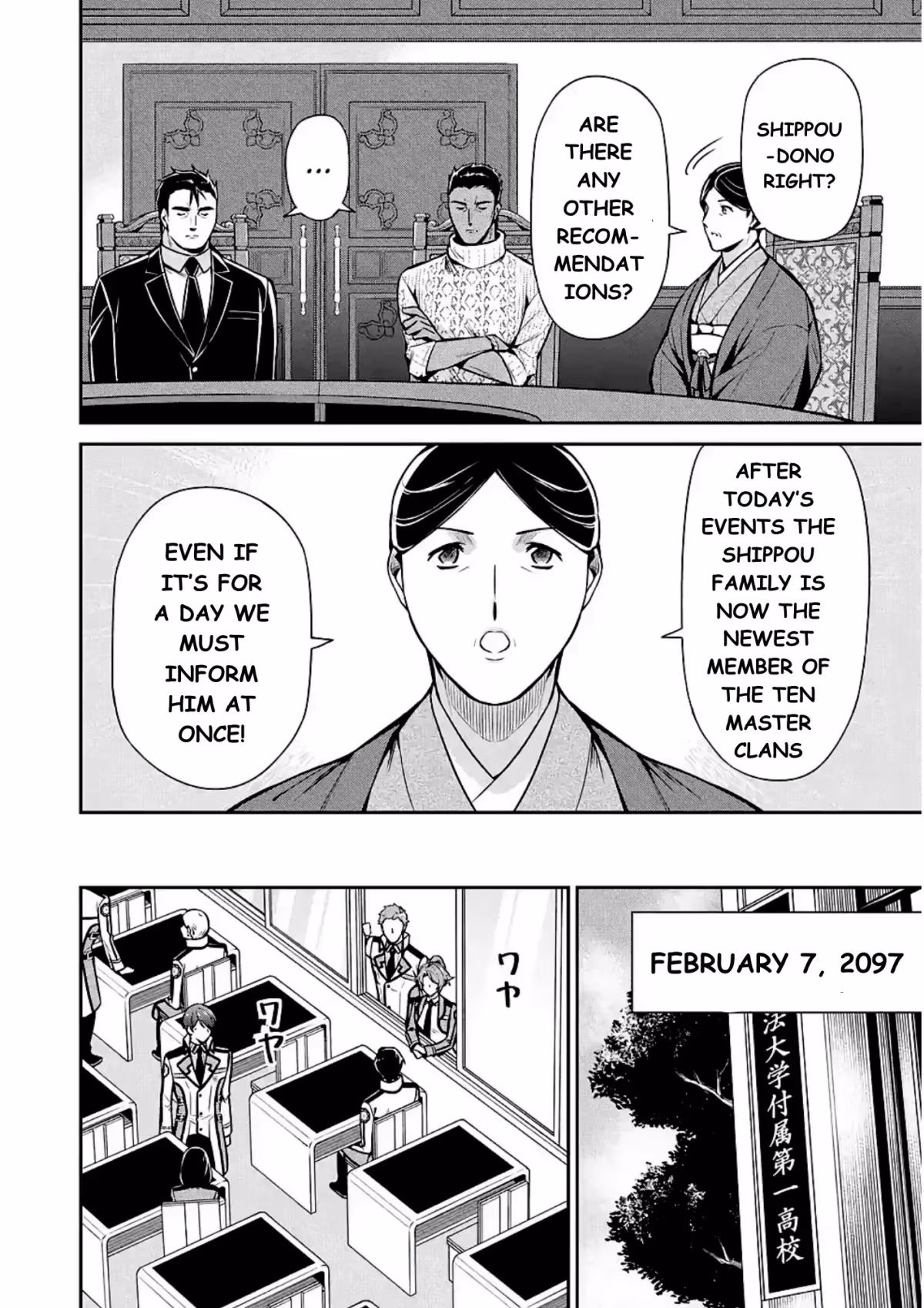 Read The Irregular at Magic High School: Master Clans Summit chapter 11 image 27 on Lezhin