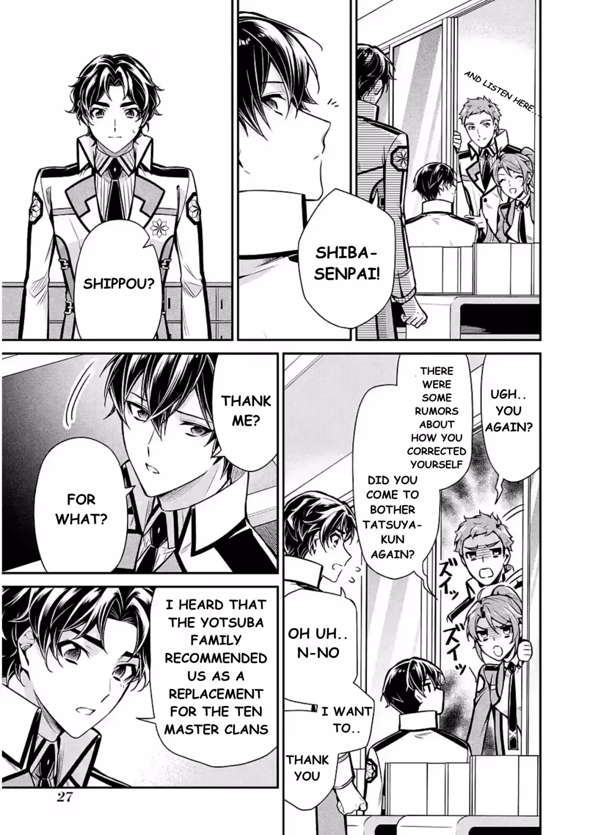 Read The Irregular at Magic High School: Master Clans Summit chapter 11 image 28 on Lezhin