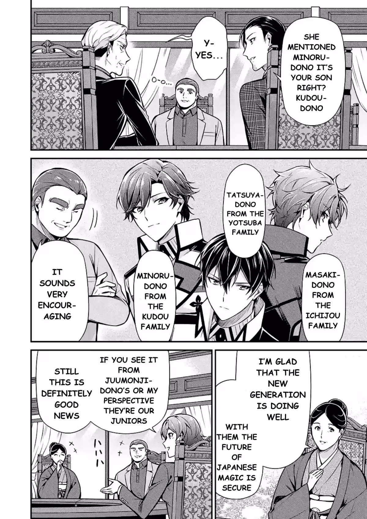 Read The Irregular at Magic High School: Master Clans Summit chapter 11 image 9 on Lezhin