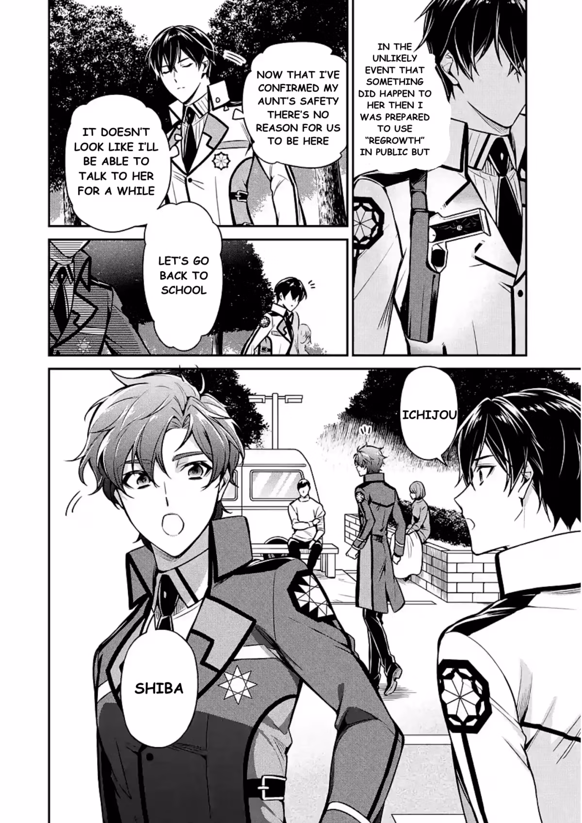 Read The Irregular at Magic High School: Master Clans Summit chapter 14 image 11 on Lezhin