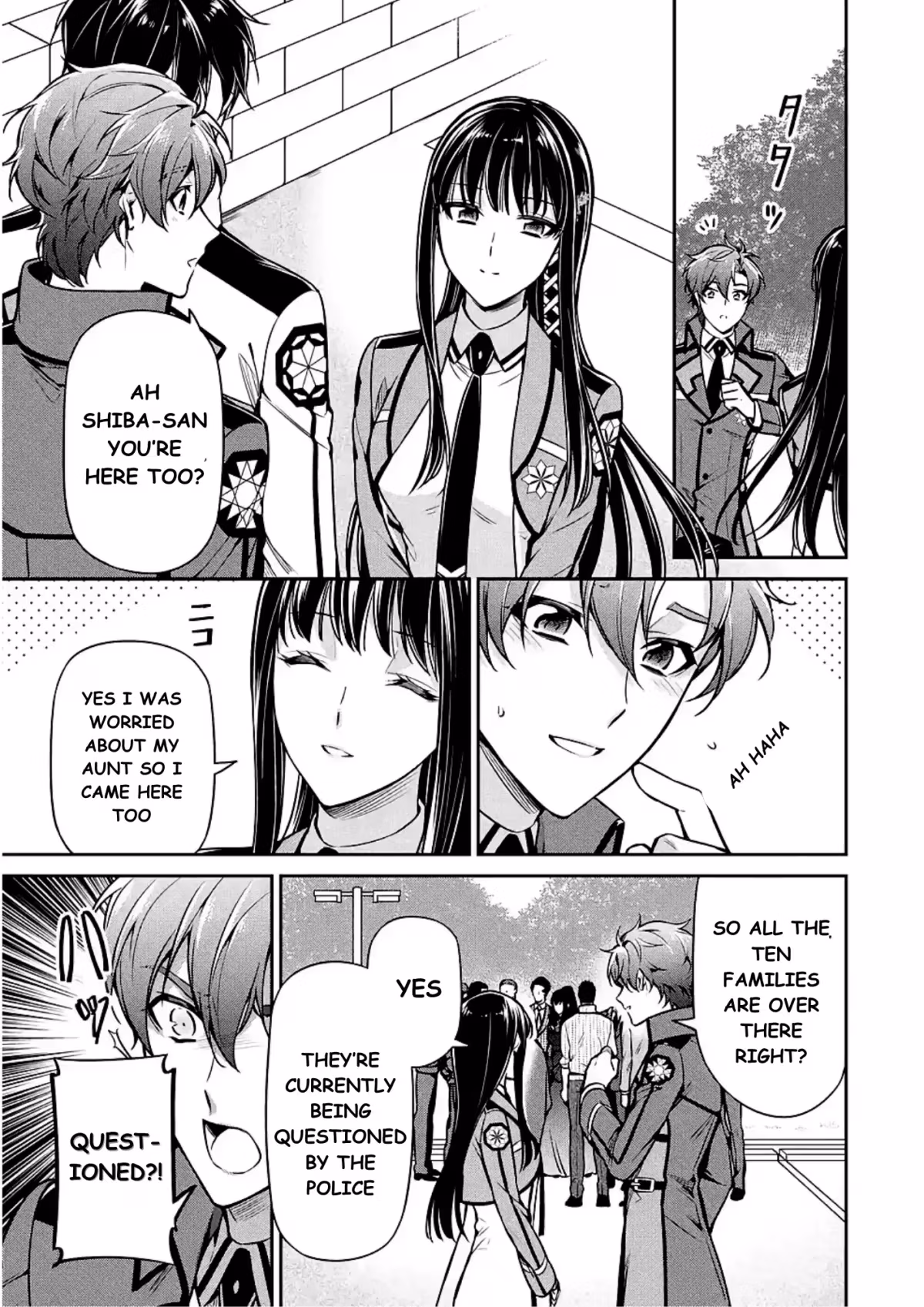 Read The Irregular at Magic High School: Master Clans Summit chapter 14 image 12 on Lezhin