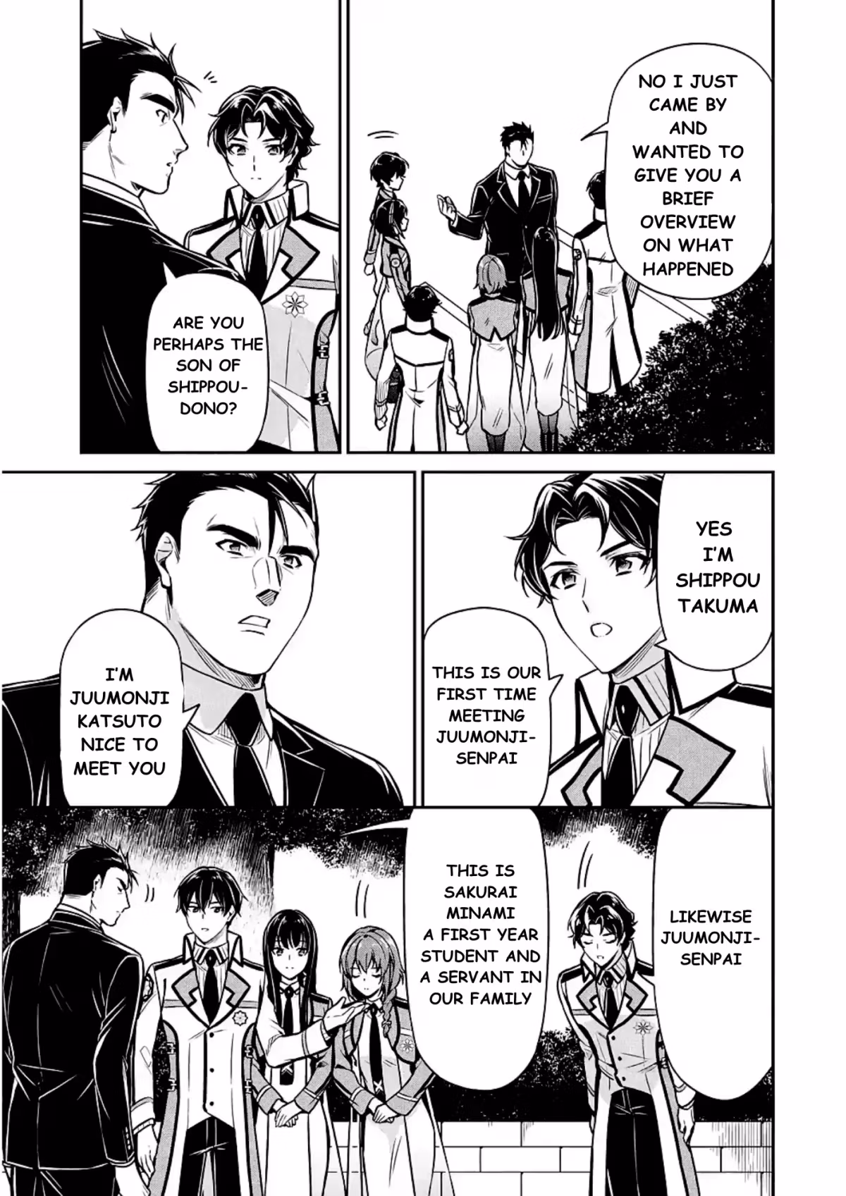 Read The Irregular at Magic High School: Master Clans Summit chapter 14 image 14 on Lezhin