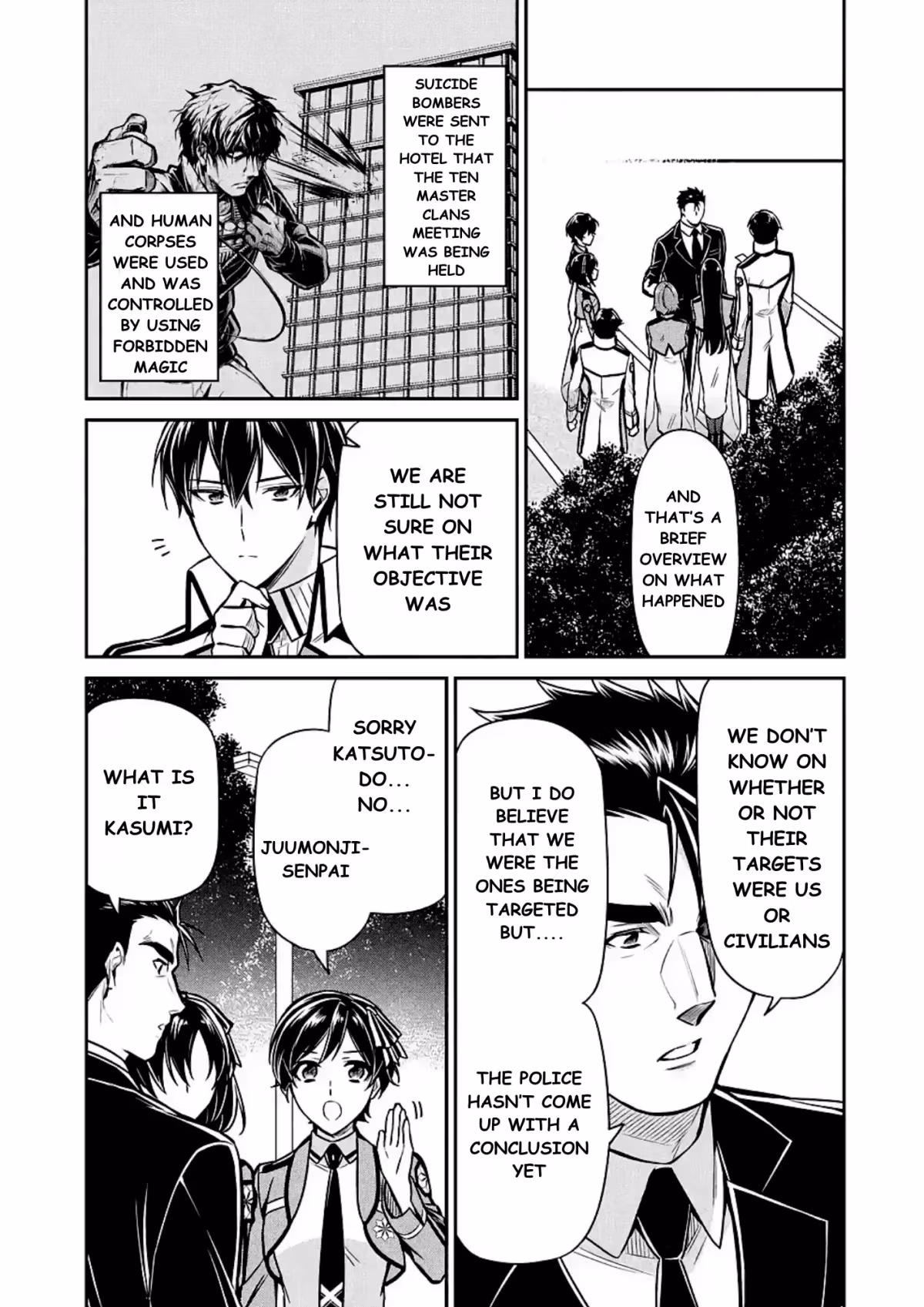 Read The Irregular at Magic High School: Master Clans Summit chapter 14 image 16 on Lezhin