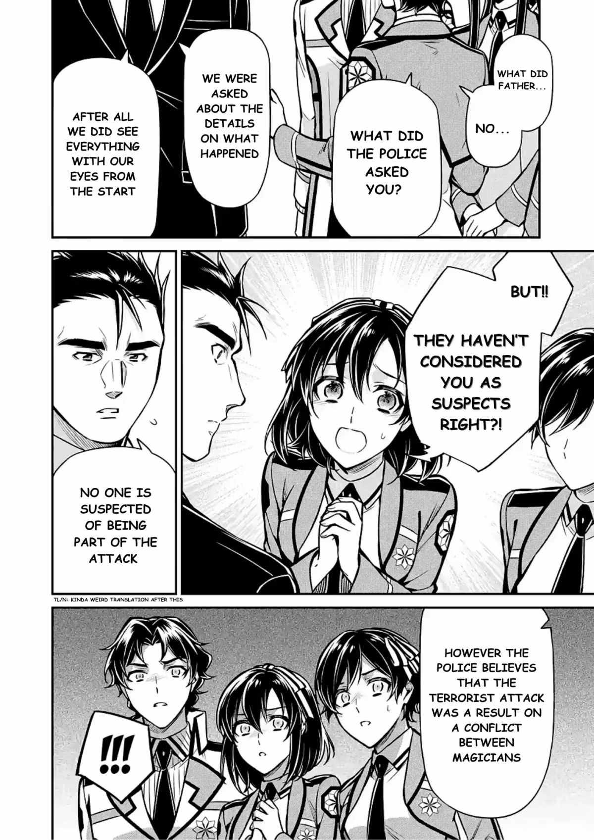 Read The Irregular at Magic High School: Master Clans Summit chapter 14 image 17 on Lezhin