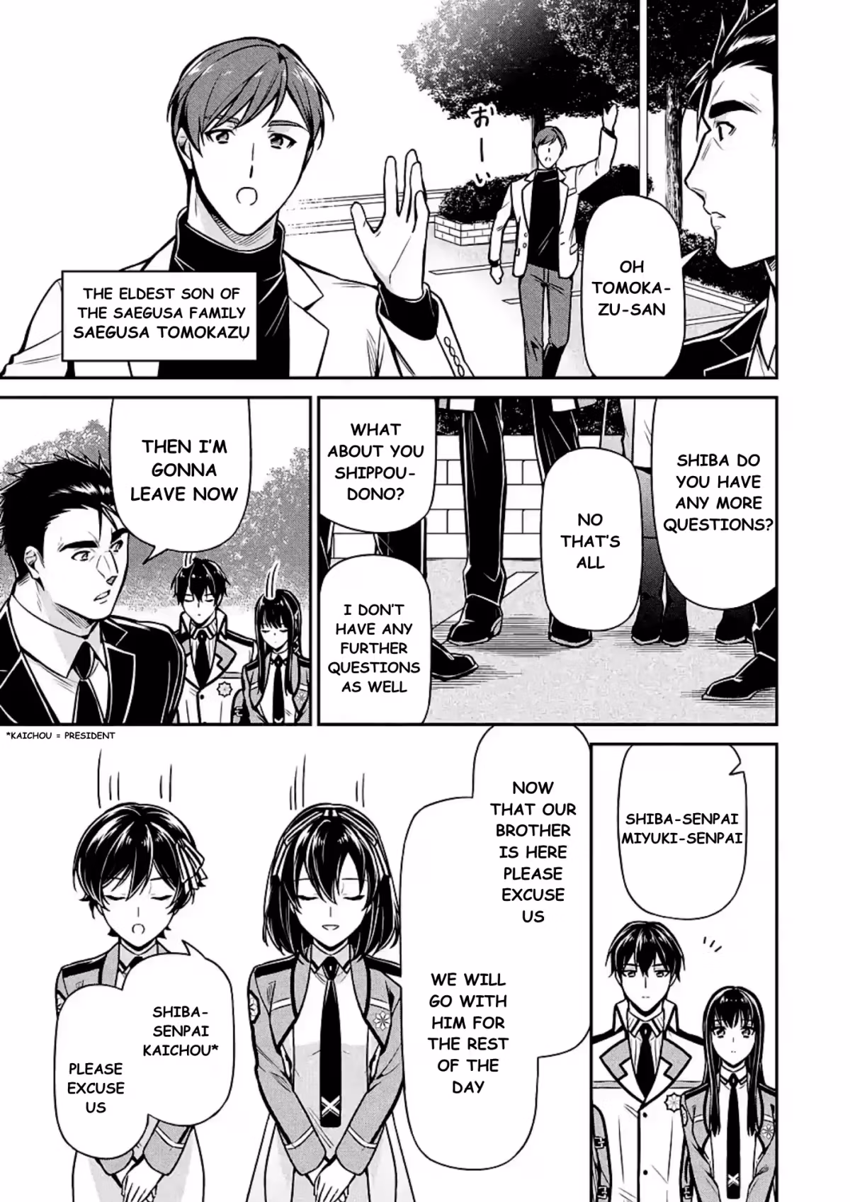 Read The Irregular at Magic High School: Master Clans Summit chapter 14 image 20 on Lezhin
