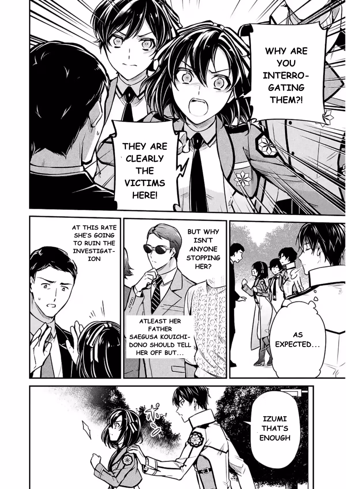 Read The Irregular at Magic High School: Master Clans Summit chapter 14 image 5 on Lezhin