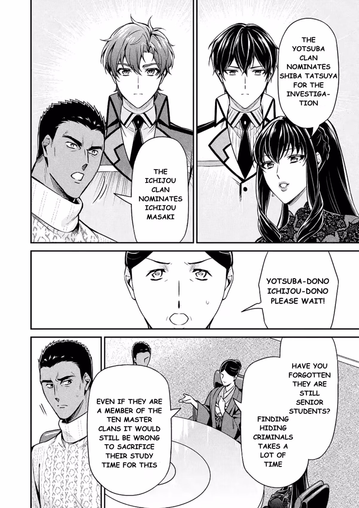 Read The Irregular at Magic High School: Master Clans Summit chapter 15 image 13 on Lezhin