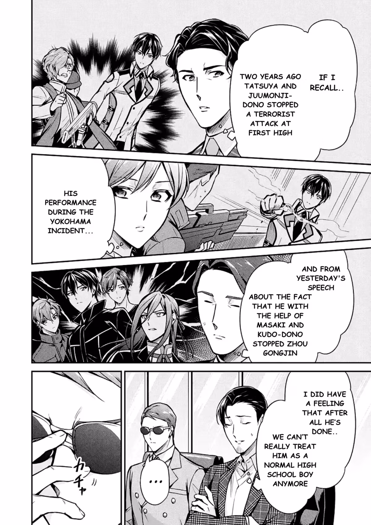 Read The Irregular at Magic High School: Master Clans Summit chapter 15 image 15 on Lezhin