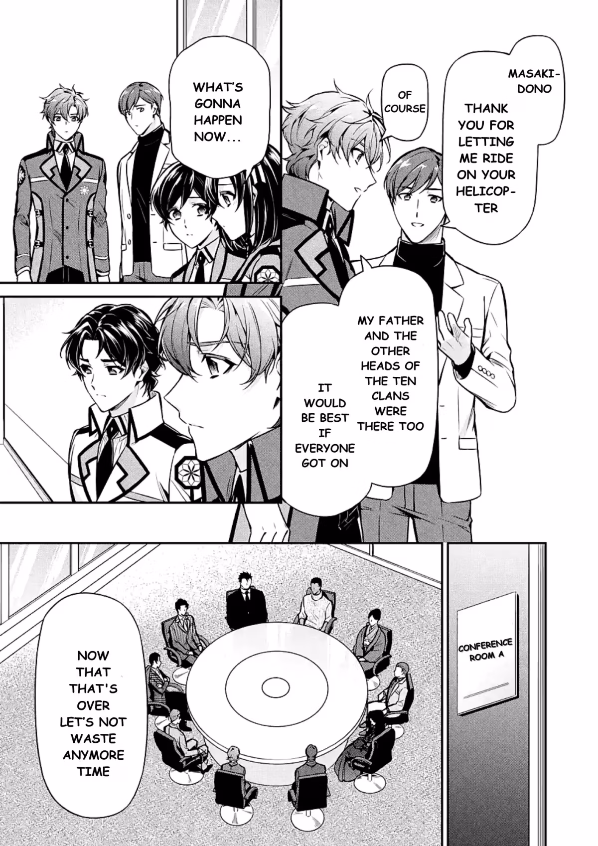 Read The Irregular at Magic High School: Master Clans Summit chapter 15 image 4 on Lezhin
