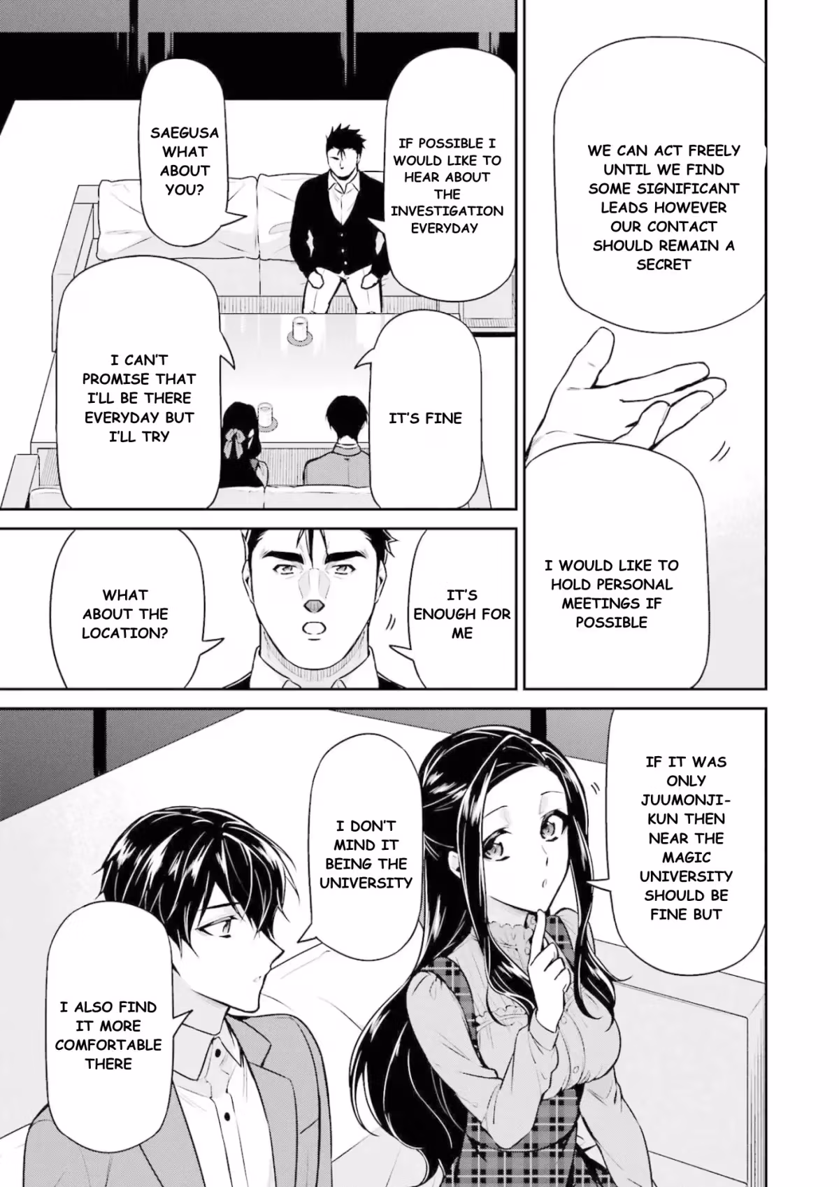 Read The Irregular at Magic High School: Master Clans Summit chapter 16 image 35 on Lezhin
