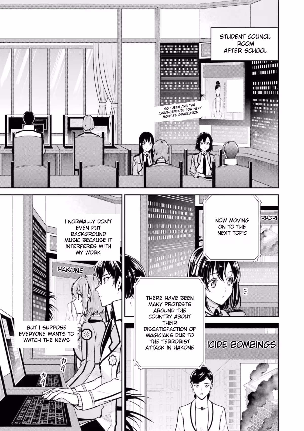 Read The Irregular at Magic High School: Master Clans Summit chapter 17 image 12 on Lezhin