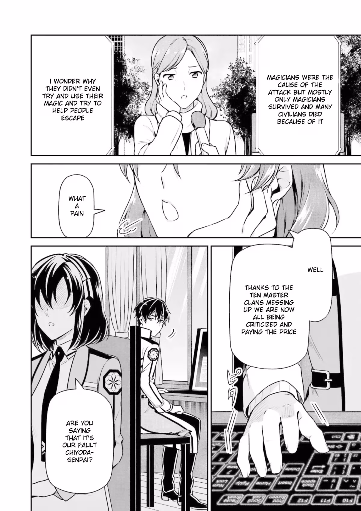 Read The Irregular at Magic High School: Master Clans Summit chapter 17 image 13 on Lezhin