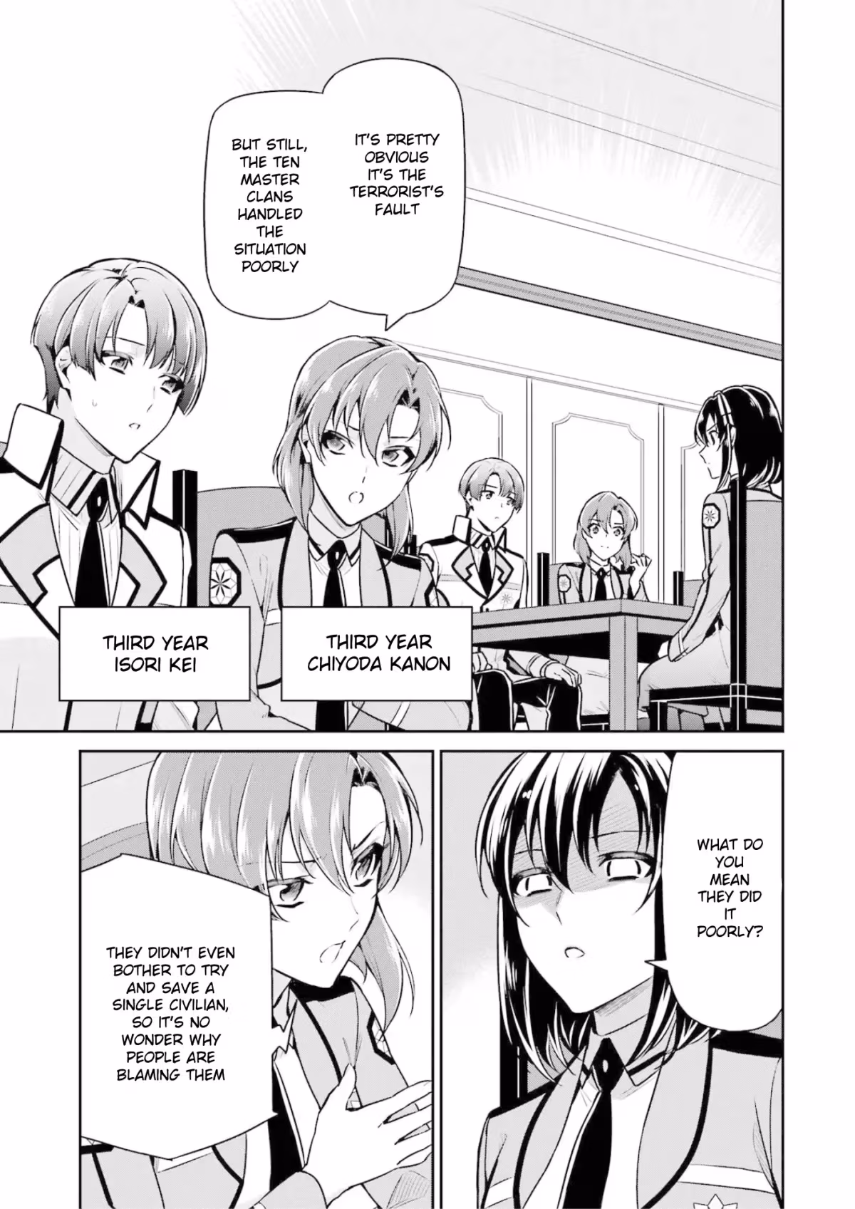 Read The Irregular at Magic High School: Master Clans Summit chapter 17 image 14 on Lezhin