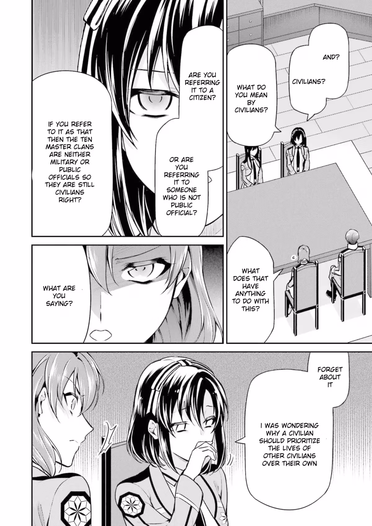 Read The Irregular at Magic High School: Master Clans Summit chapter 17 image 15 on Lezhin