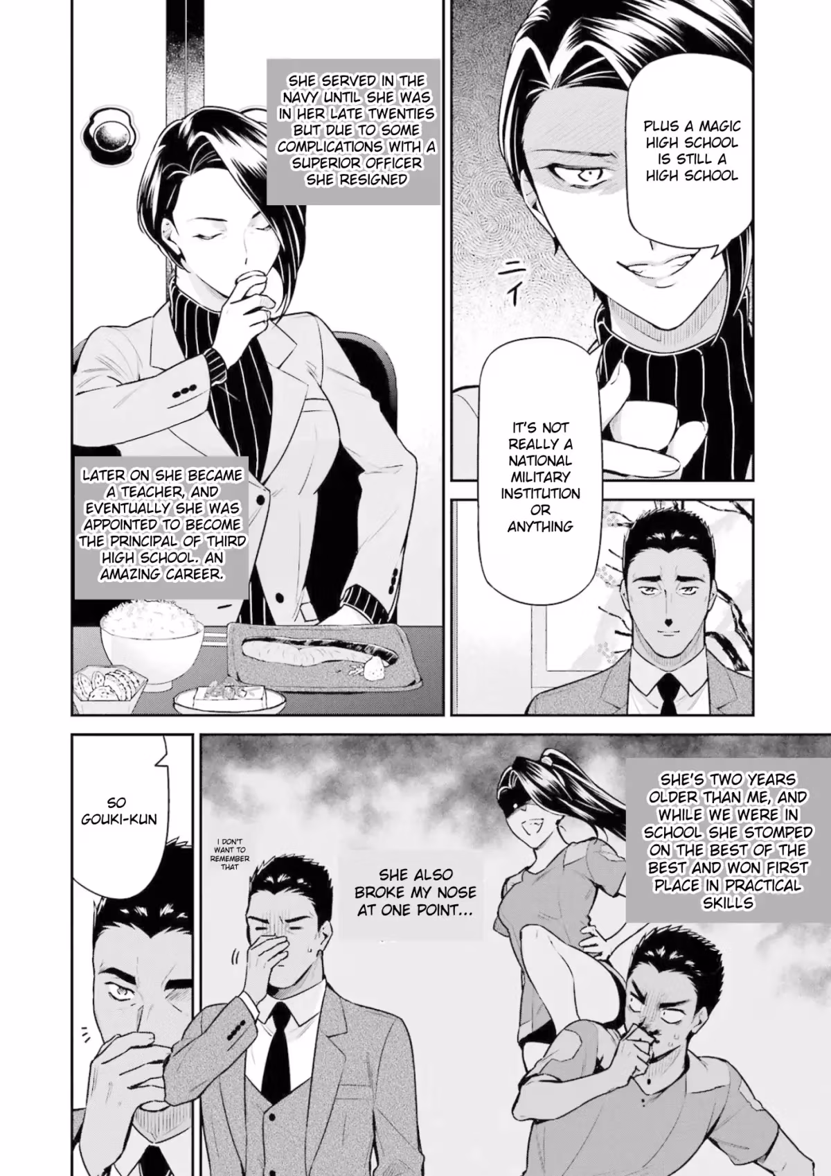 Read The Irregular at Magic High School: Master Clans Summit chapter 17 image 3 on Lezhin