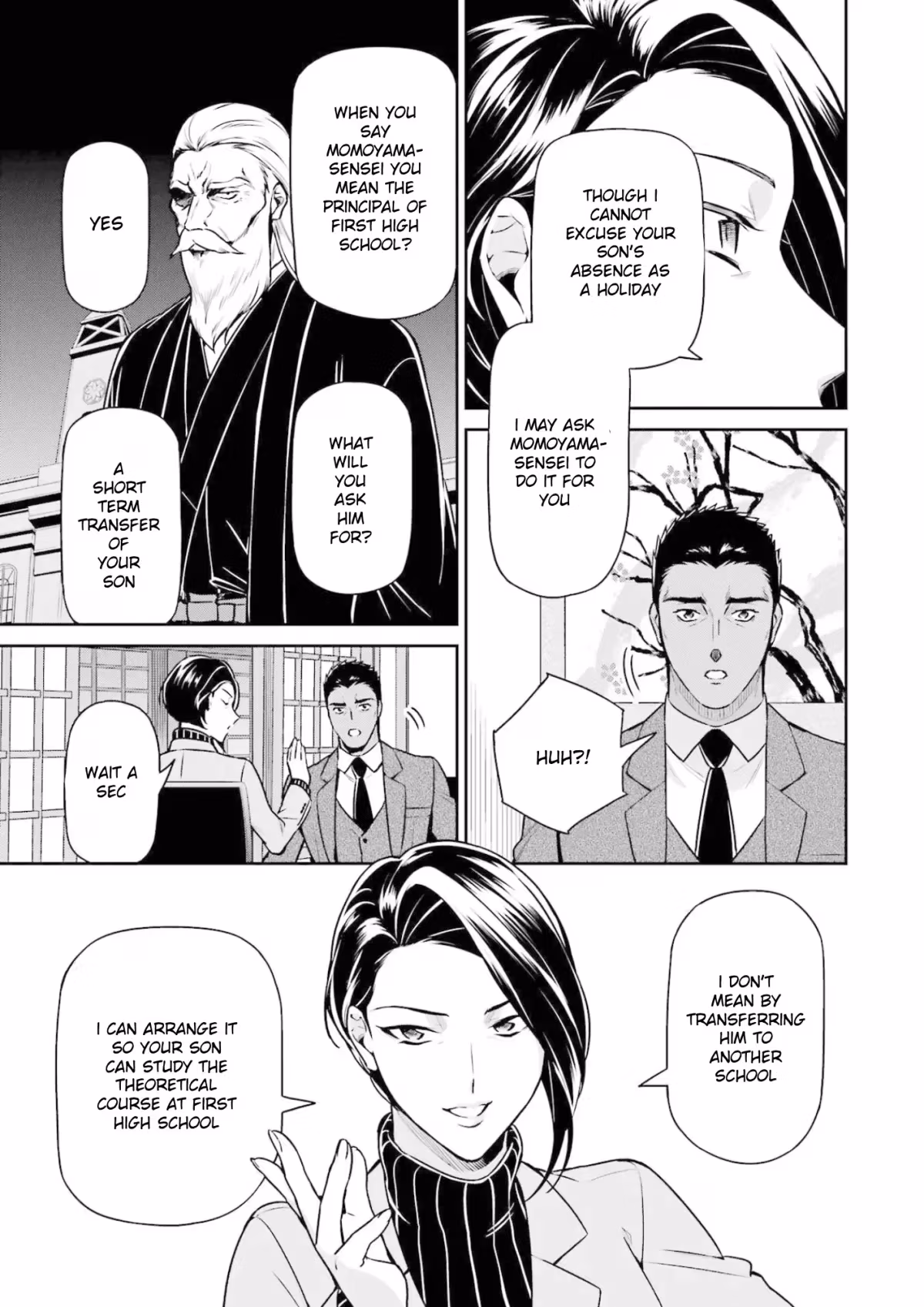 Read The Irregular at Magic High School: Master Clans Summit chapter 17 image 8 on Lezhin