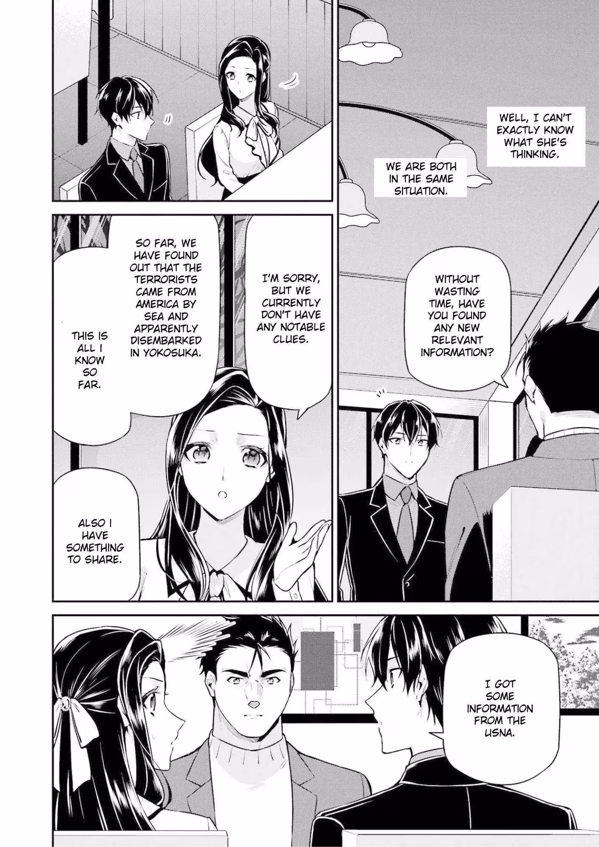 Read The Irregular at Magic High School: Master Clans Summit chapter 19 image 8 on Lezhin