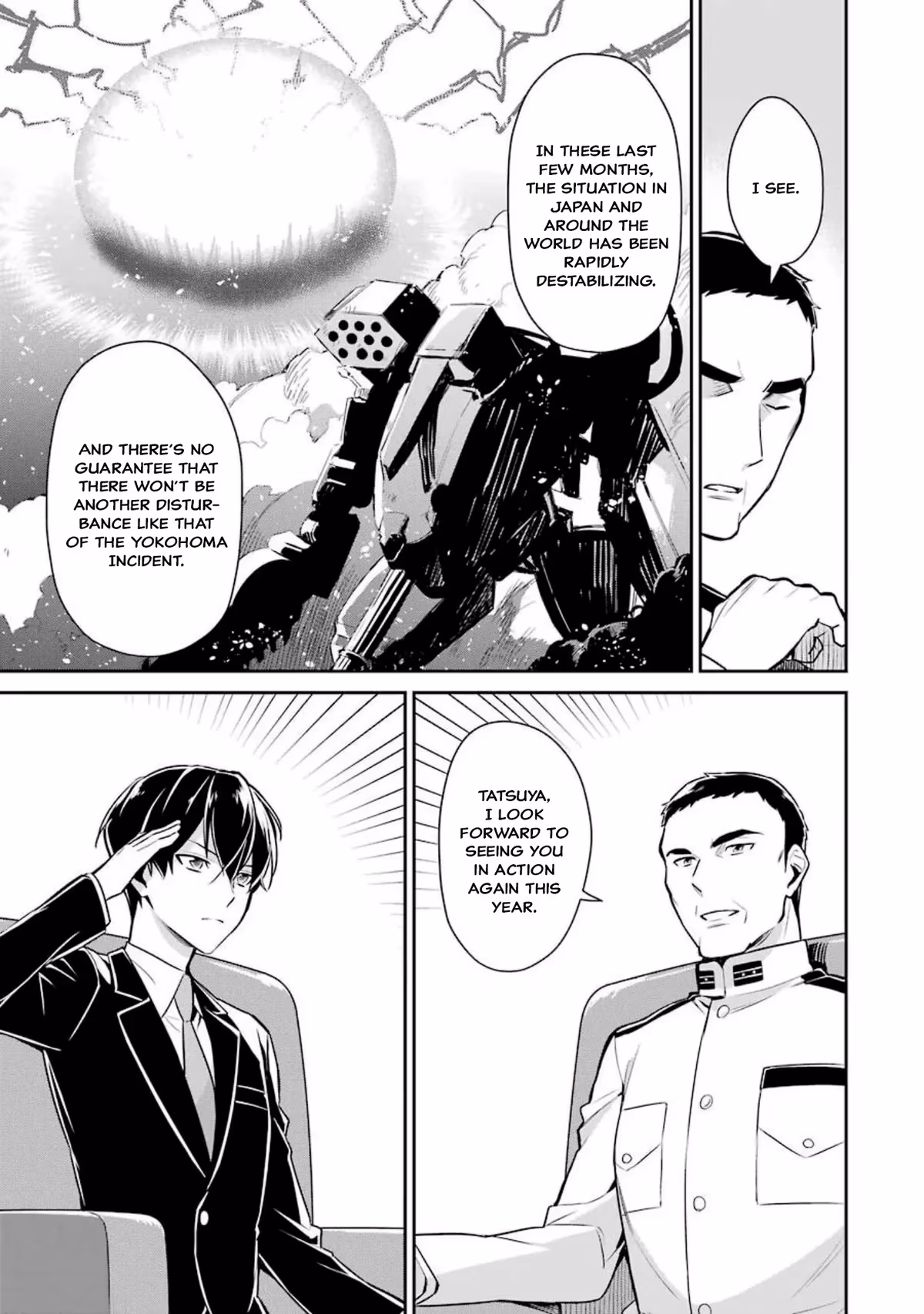 Read The Irregular at Magic High School: Master Clans Summit chapter 2 image 25 on Lezhin