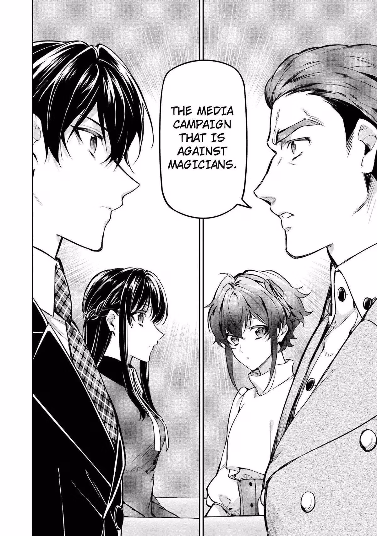 Read The Irregular at Magic High School: Master Clans Summit chapter 22 image 28 on Lezhin