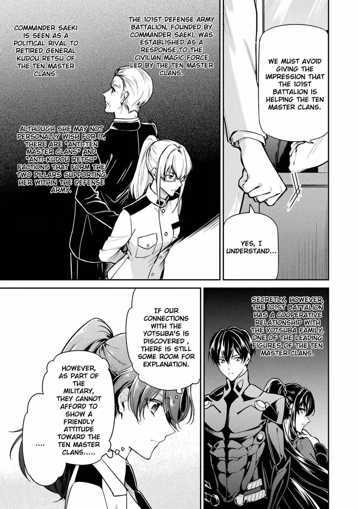 Read The Irregular at Magic High School: Master Clans Summit chapter 22 image 9 on Lezhin