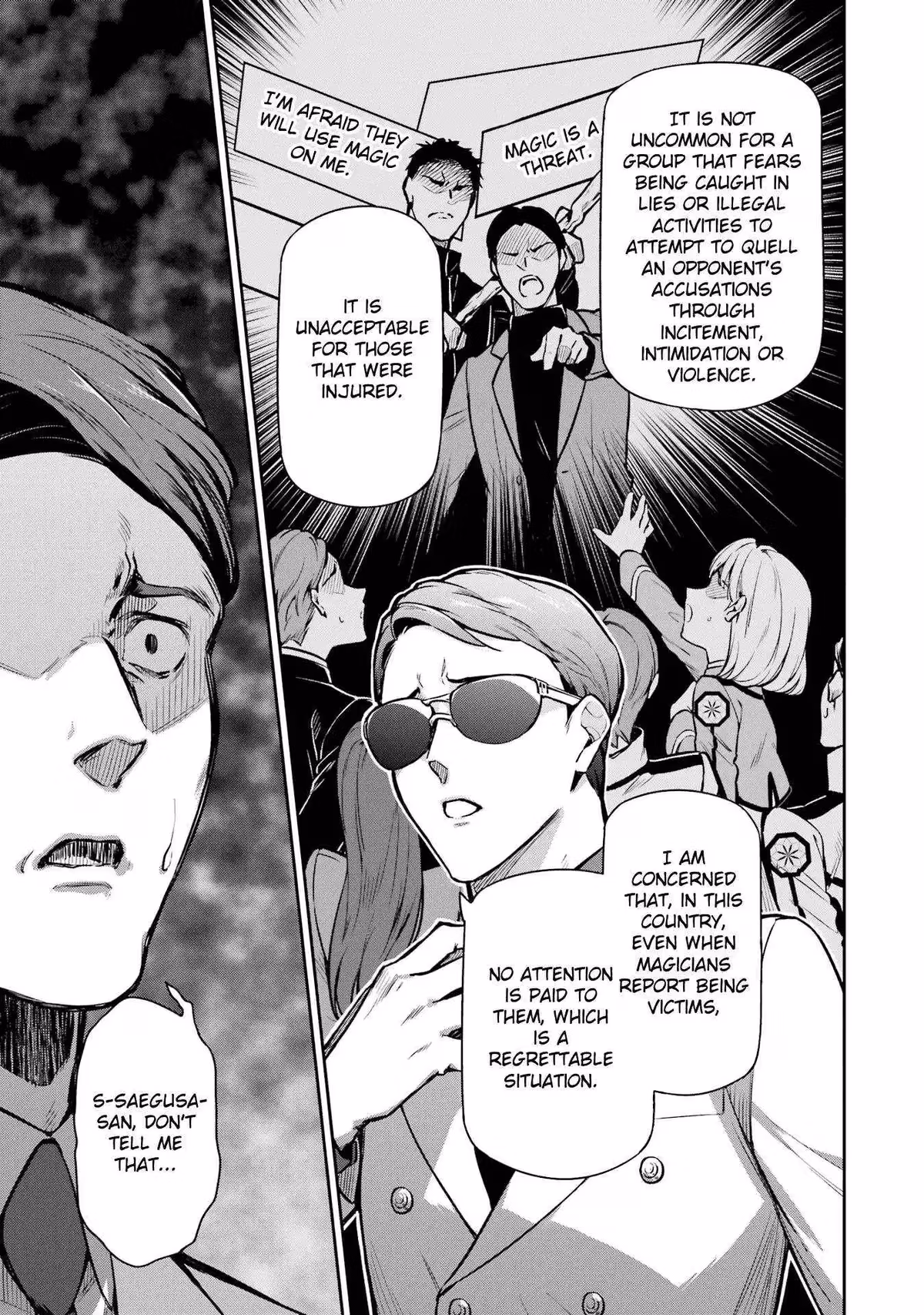 Read The Irregular at Magic High School: Master Clans Summit chapter 23 image 14 on Lezhin