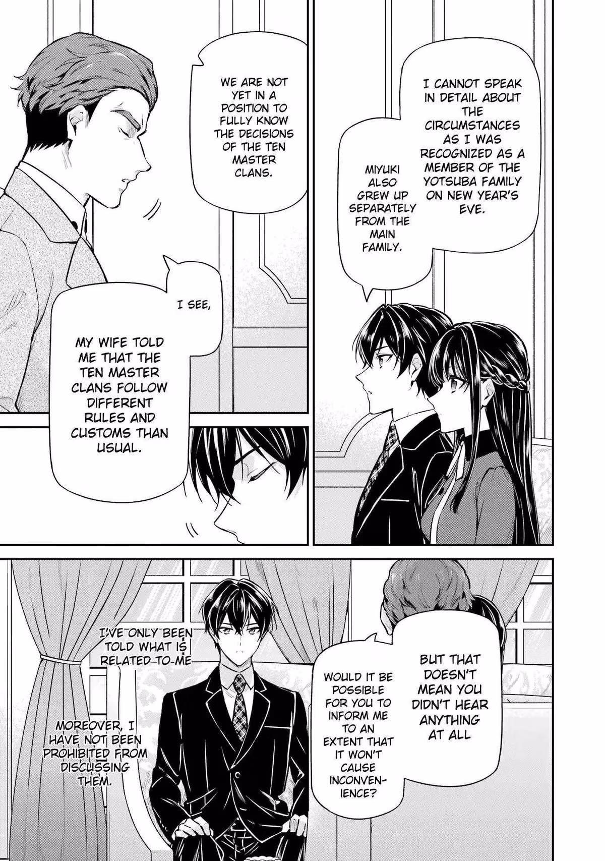 Read The Irregular at Magic High School: Master Clans Summit chapter 23 image 2 on Lezhin