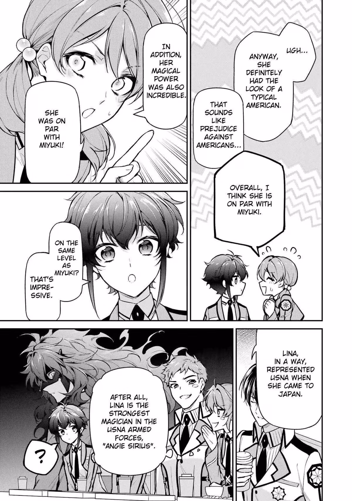 Read The Irregular at Magic High School: Master Clans Summit chapter 24 image 10 on Lezhin