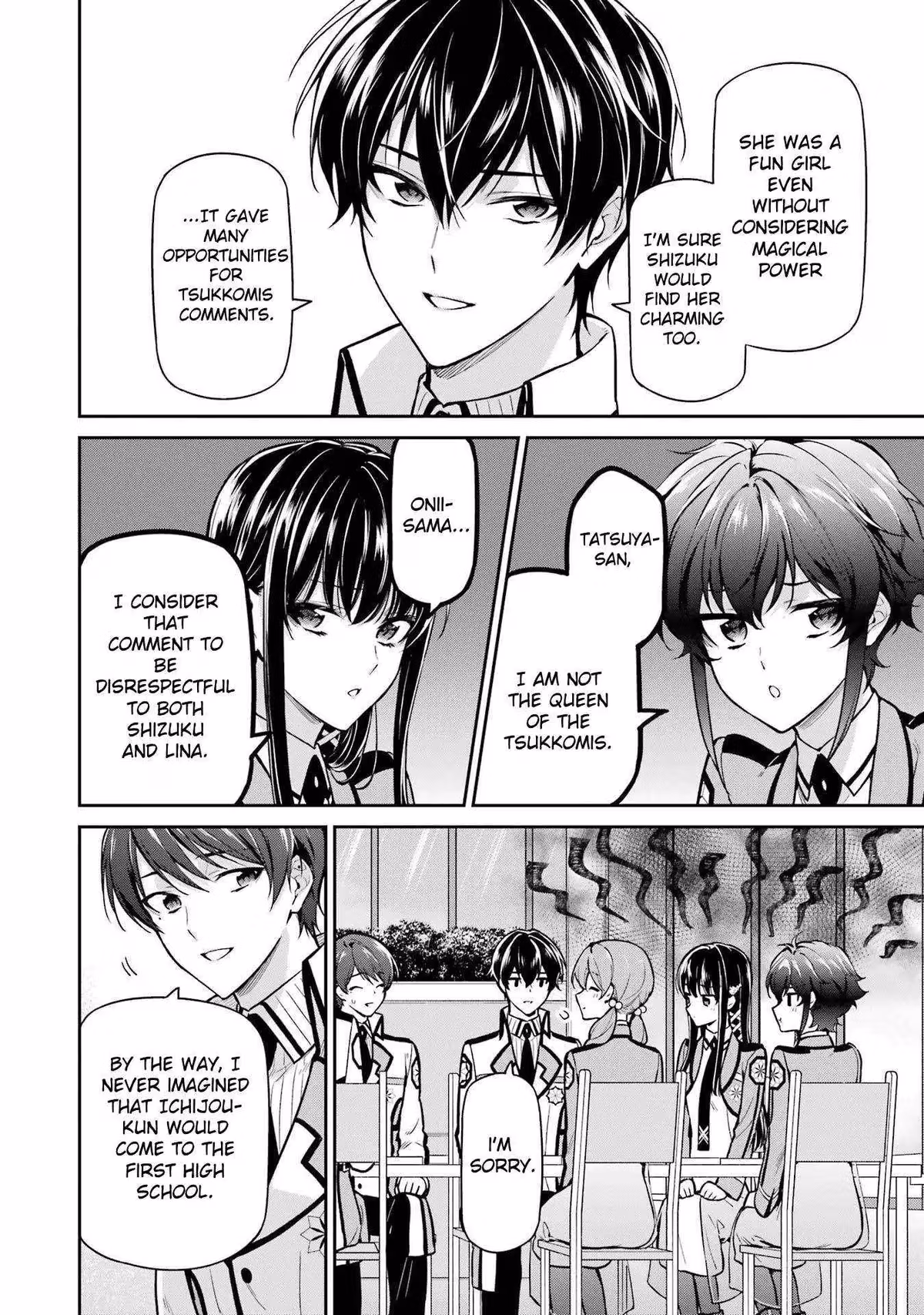 Read The Irregular at Magic High School: Master Clans Summit chapter 24 image 11 on Lezhin