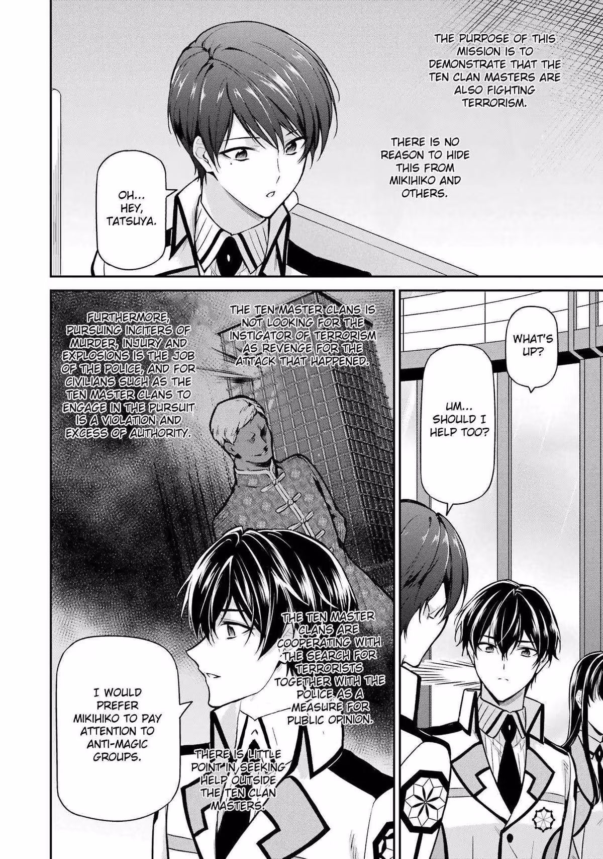 Read The Irregular at Magic High School: Master Clans Summit chapter 24 image 13 on Lezhin