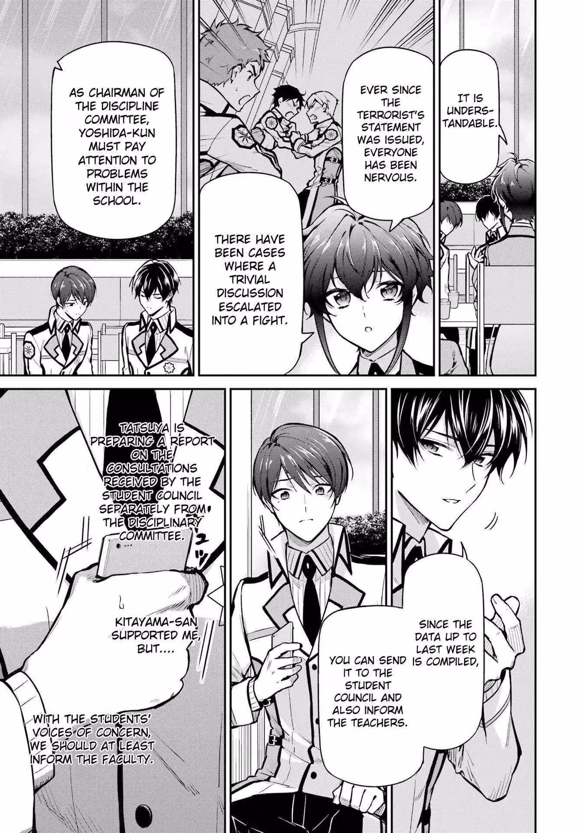 Read The Irregular at Magic High School: Master Clans Summit chapter 24 image 16 on Lezhin