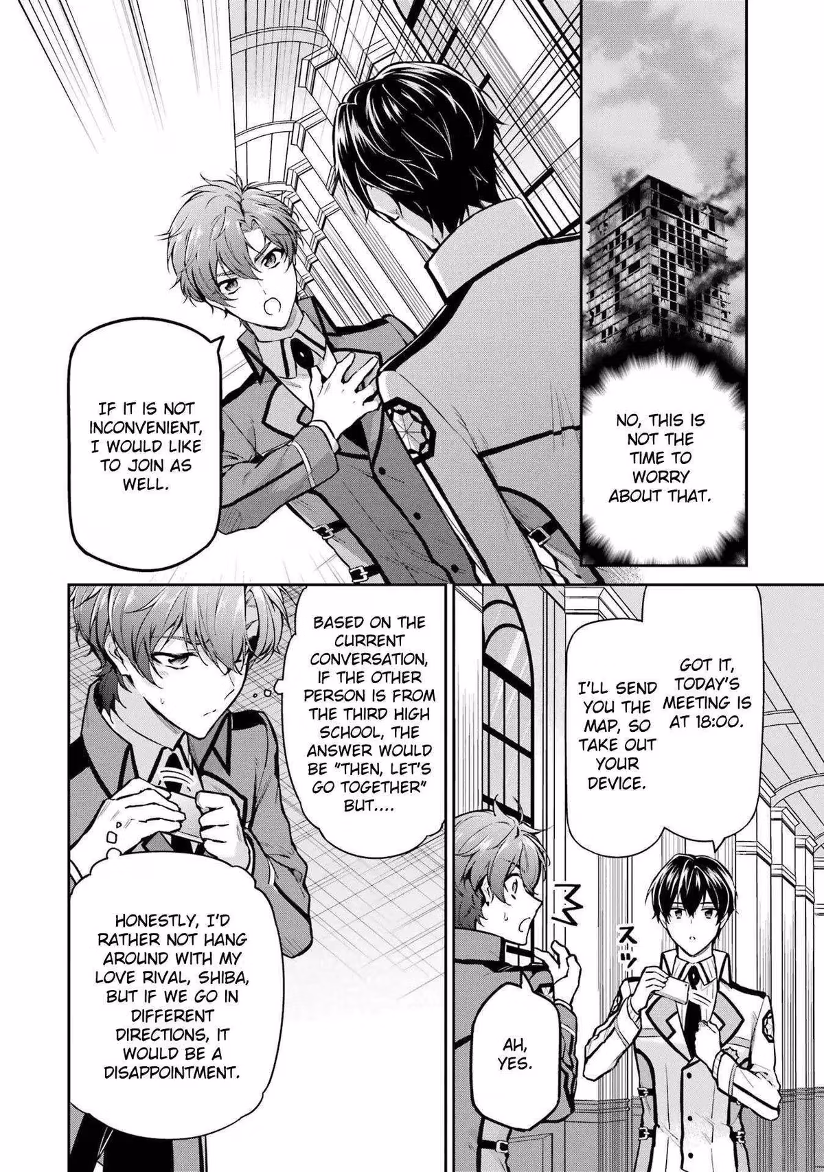 Read The Irregular at Magic High School: Master Clans Summit chapter 24 image 21 on Lezhin