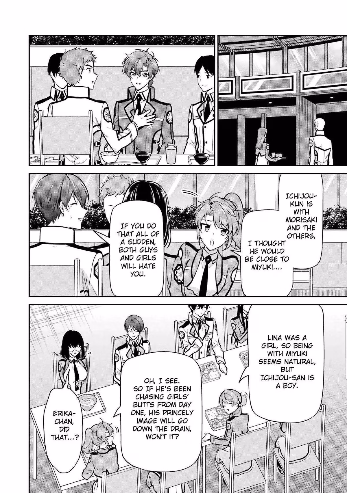 Read The Irregular at Magic High School: Master Clans Summit chapter 24 image 7 on Lezhin