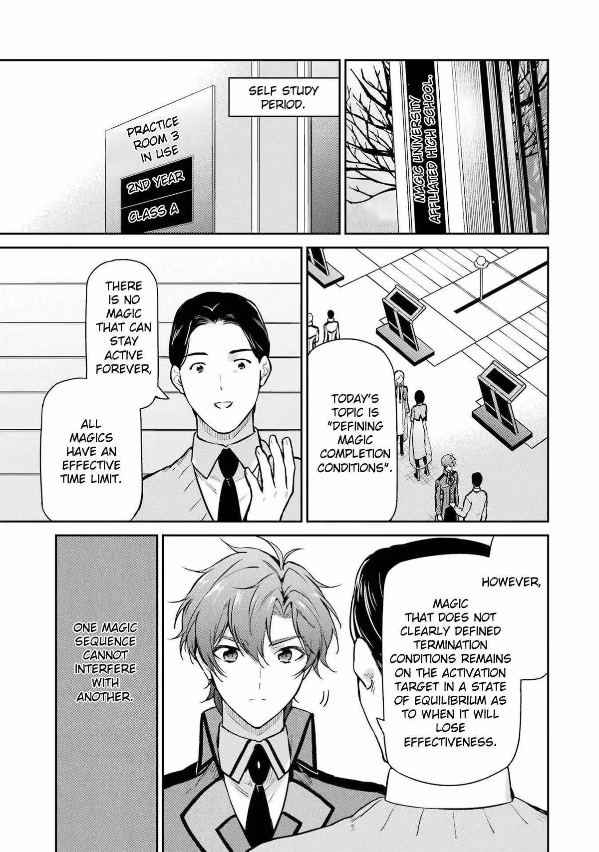 Read The Irregular at Magic High School: Master Clans Summit chapter 26 image 8 on Lezhin