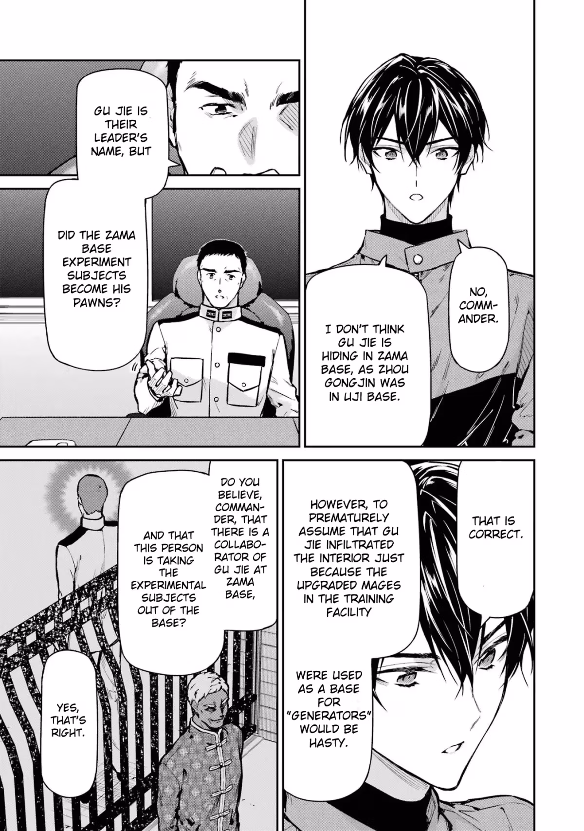 Read The Irregular at Magic High School: Master Clans Summit chapter 27 image 21 on Lezhin