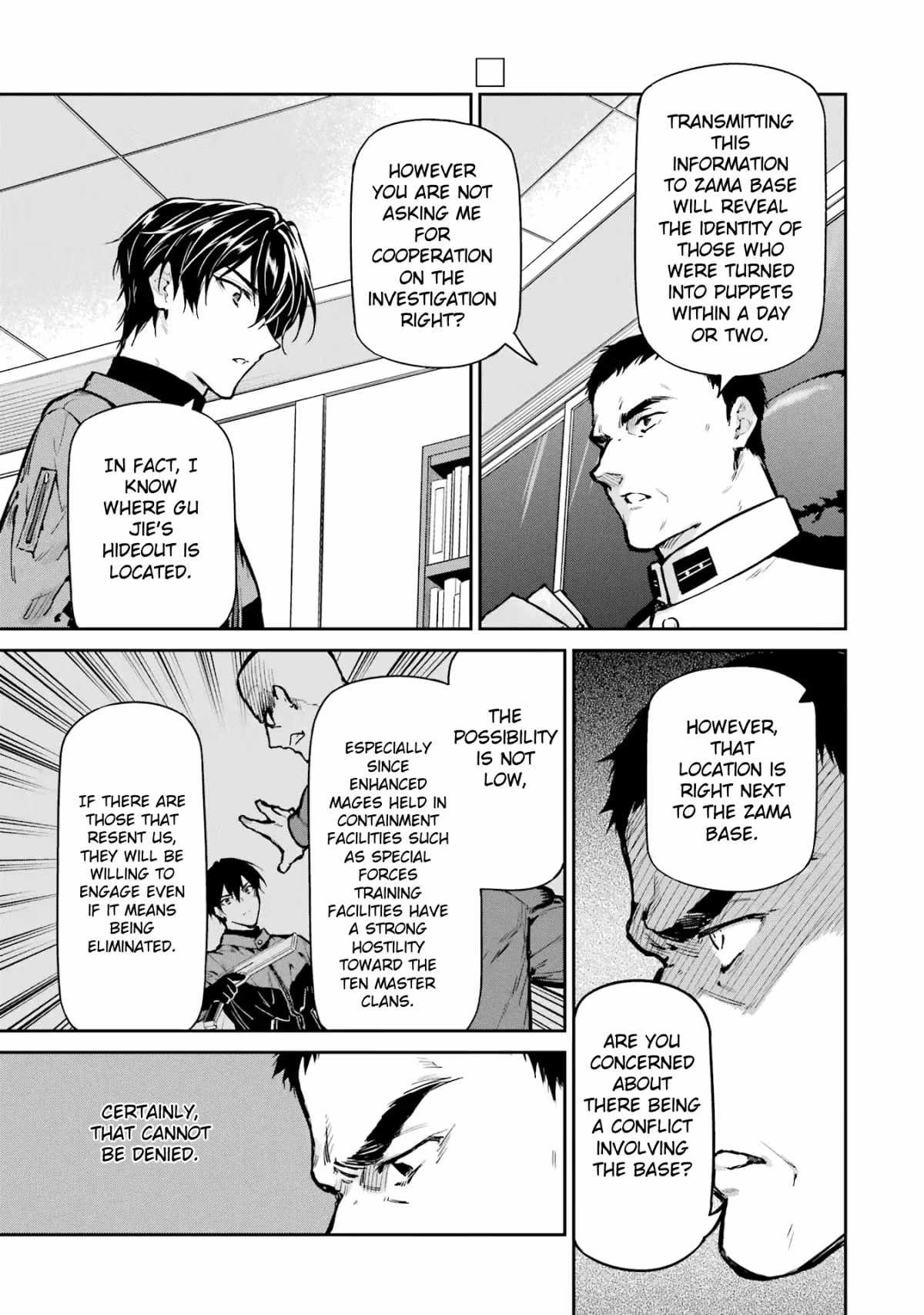 Read The Irregular at Magic High School: Master Clans Summit chapter 27 image 23 on Lezhin