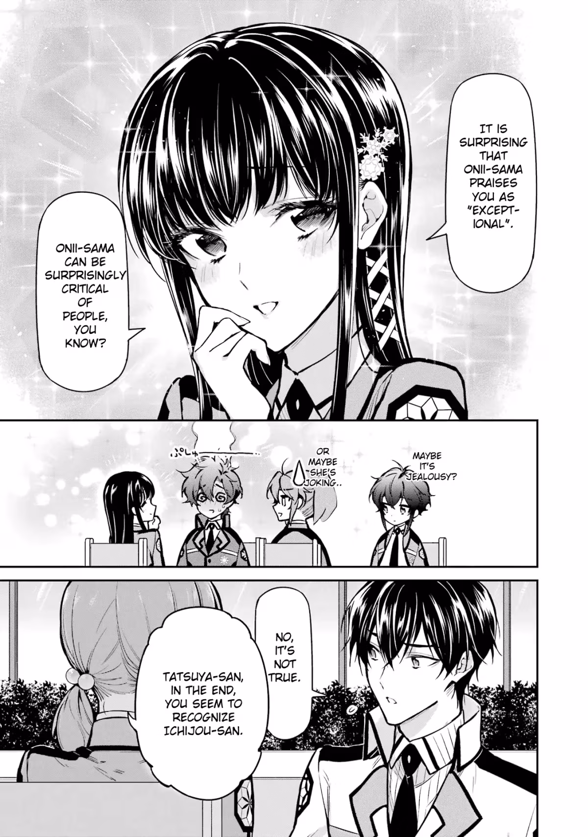 Read The Irregular at Magic High School: Master Clans Summit chapter 27 image 5 on Lezhin