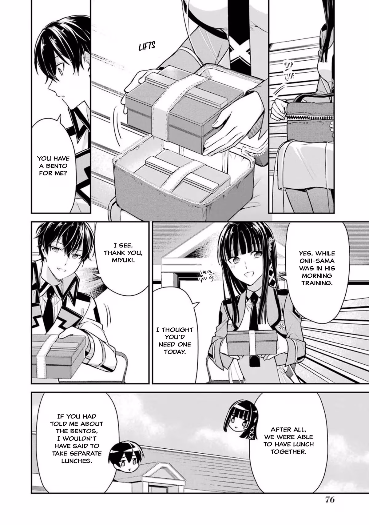 Read The Irregular at Magic High School: Master Clans Summit chapter 3 image 11 on Lezhin