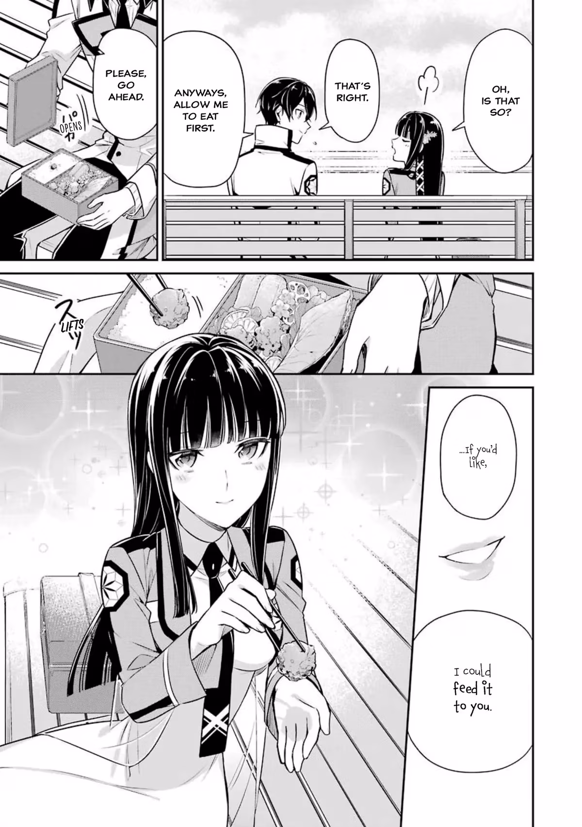 Read The Irregular at Magic High School: Master Clans Summit chapter 3 image 12 on Lezhin