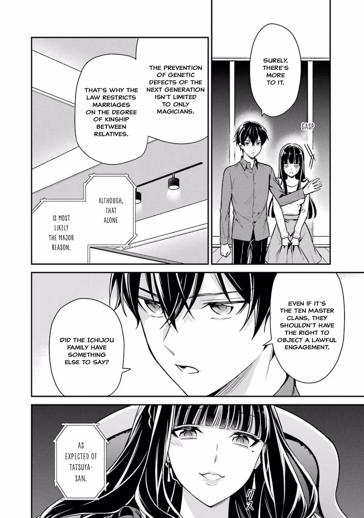 Read The Irregular at Magic High School: Master Clans Summit chapter 3 image 21 on Lezhin